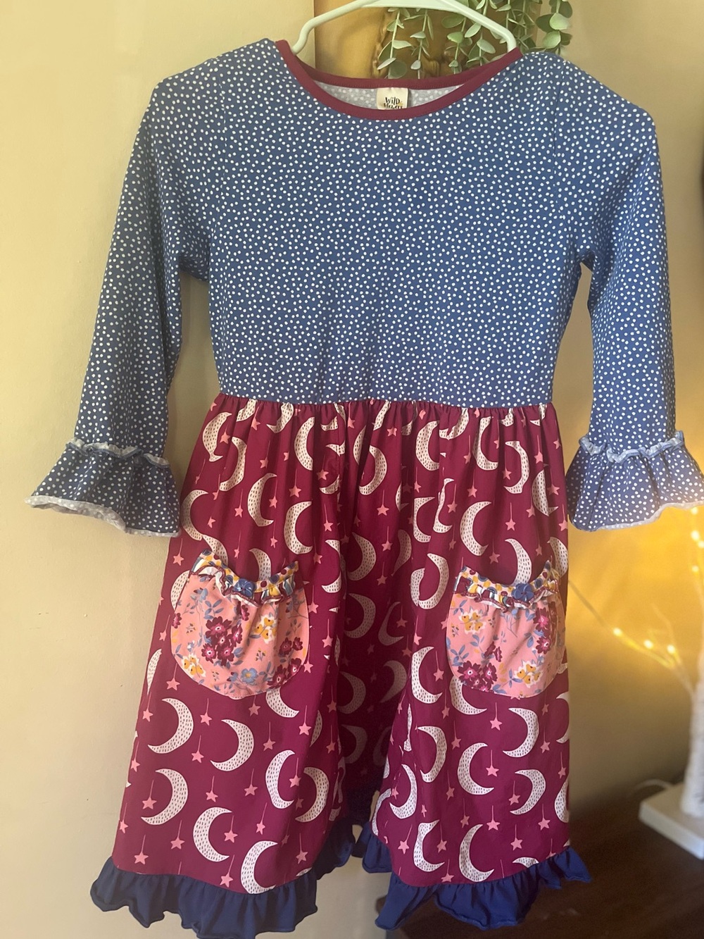 Children’s Wildflowers dress girls size 14